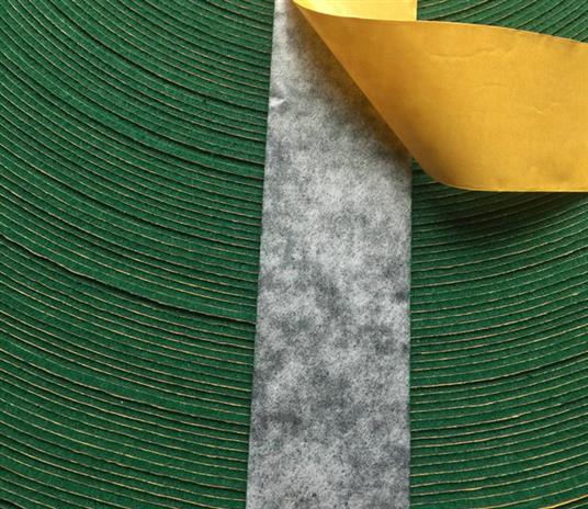 织布机进口玻璃纤维软木 黑色包辊绒布 粒面带