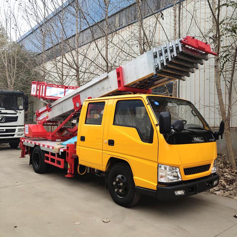 厂家大促销云梯车28-45米 上装进口韩国德林搬家上料车