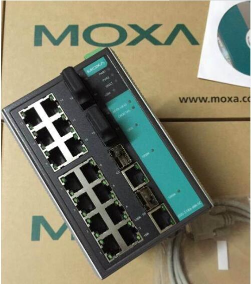 中国台湾MOXA工业以太网交换机EDS-528E，EDS-518E，SDS-3008西北一级代理