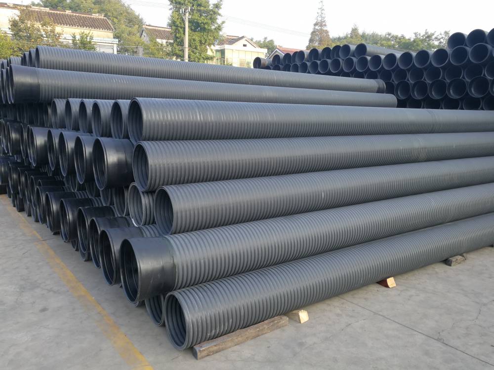 上海HDPE双壁缠绕管厂家供应DN300 -2500SN8系列