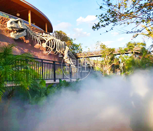 花园喷雾造景-水雾喷雾造景效果