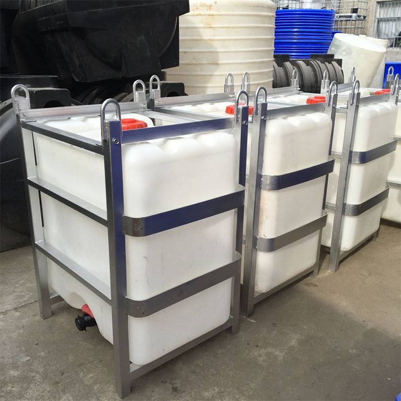 厂家直销吨桶集装桶500L立式/式酸碱抗撞击抗紫外线废水桶周转桶储运