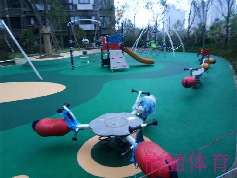 台州幼儿园游乐场塑胶地坪