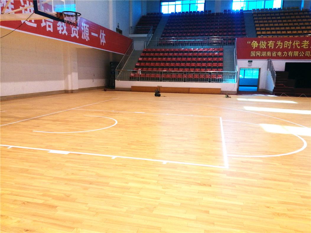 安顺学校乒乓球木地板 乒乓球馆木地板