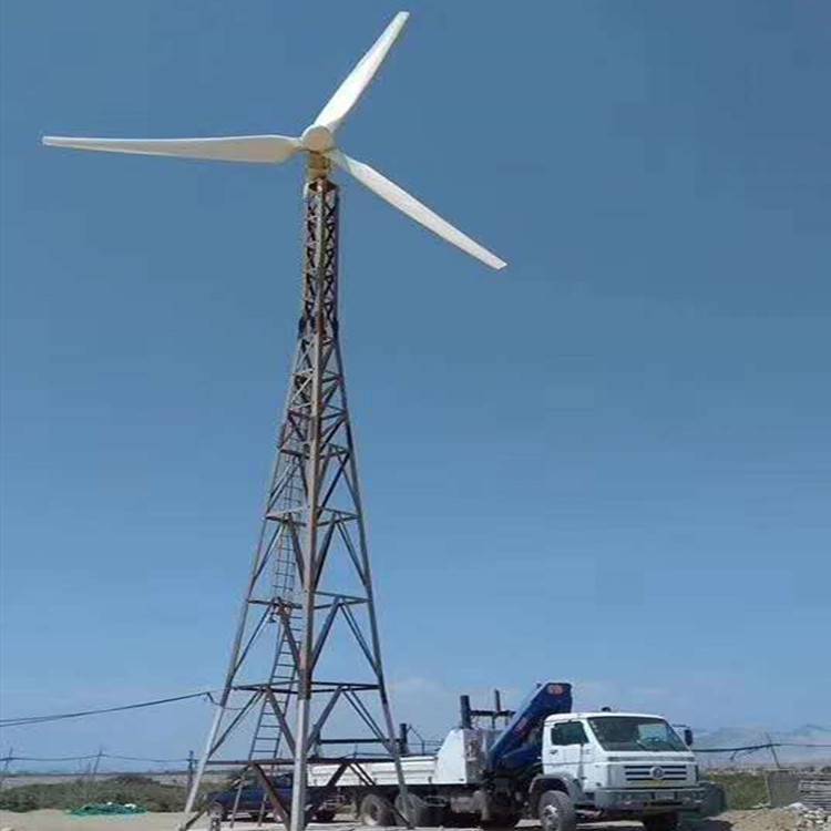 三相380v发电系统 山东蓝润风力发电机定做低速发电机