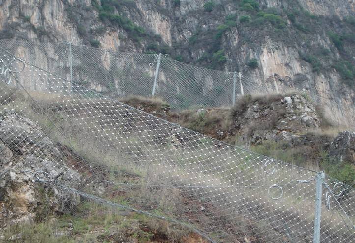 供应钢丝绳被动网-边坡拦石网-景区防护网-治理边坡