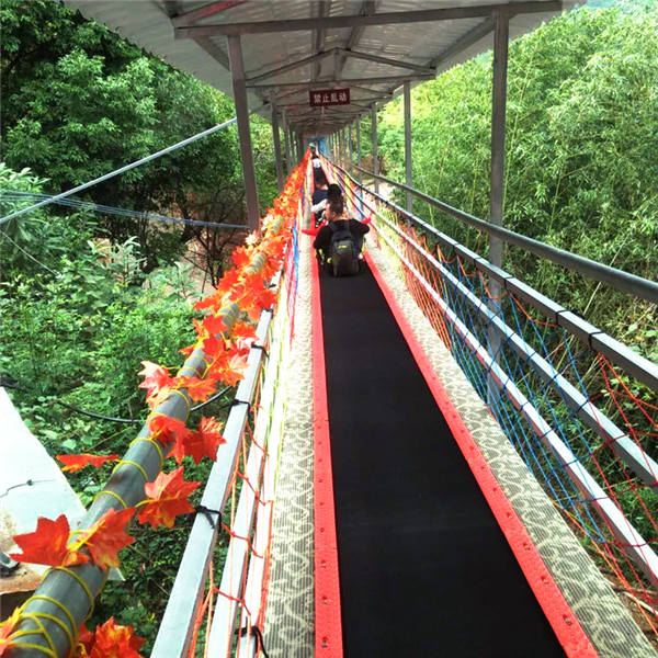 江苏高架桥景区魔毯设计方案 滑雪场飞天魔毯代步工具
