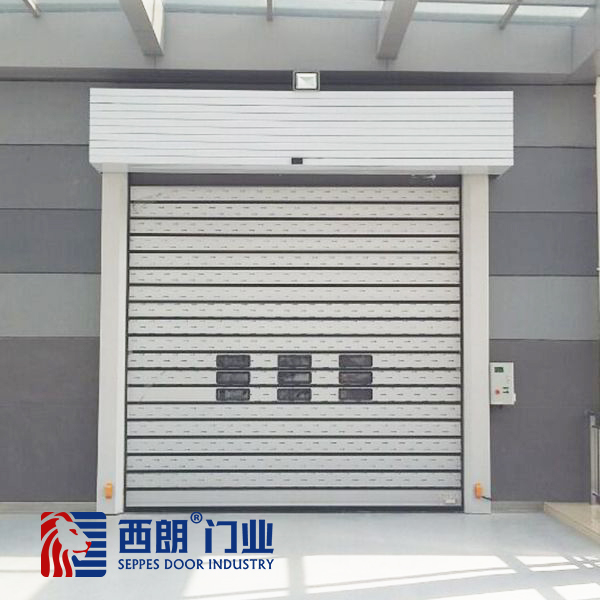 淮安小区不锈钢车库门