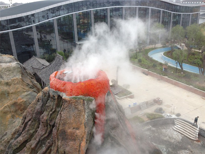北京游乐场景观造雾 创银雾森供应