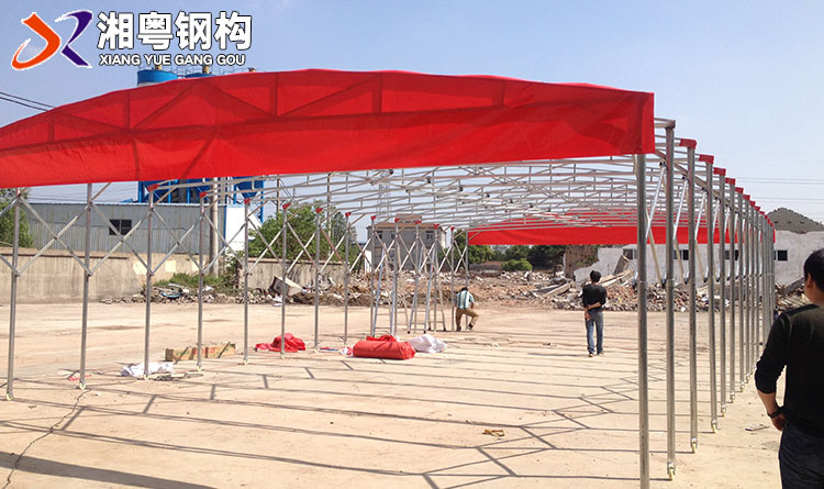 九江厂家专业定做移动推拉篷遮阳篷伸缩篷