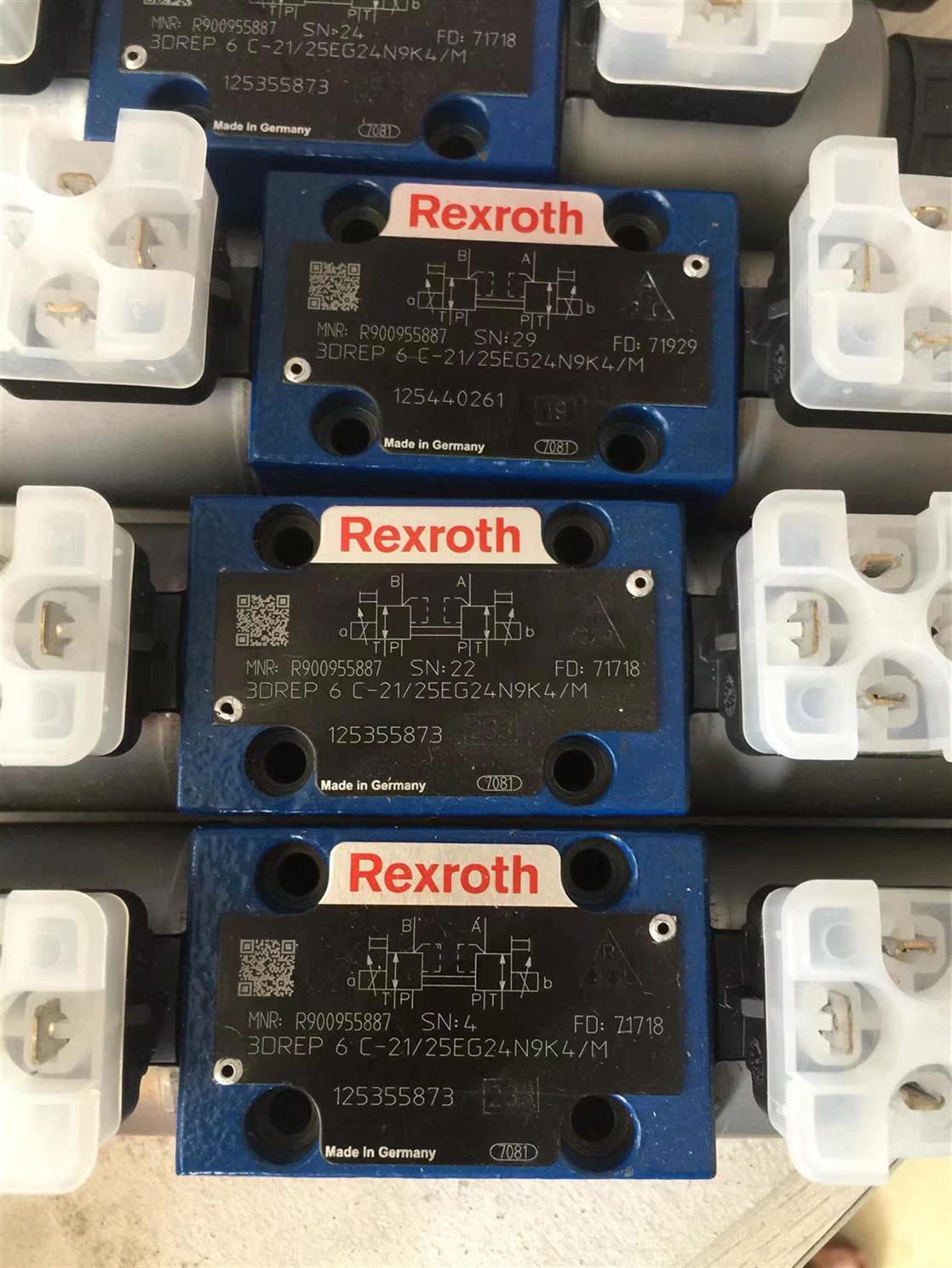 德国Rexroth/力士乐DRE20-5X/100YMG24K4M先导比例溢流阀R900939643