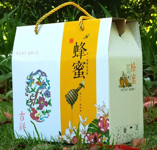 广西梧州蜂蜜礼盒设计公司定制梧州包装盒