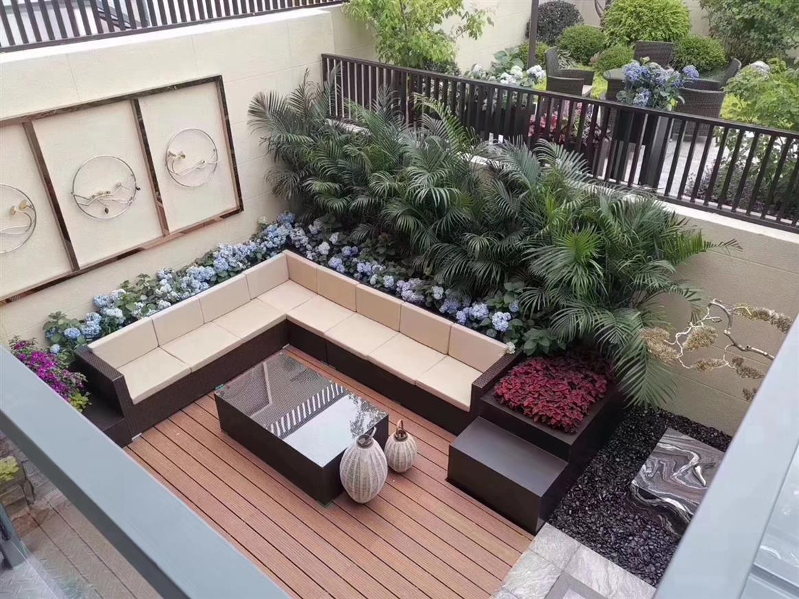 辽宁专业私家大宅庭院花园设计 现代式别墅庭院设计 智能花园