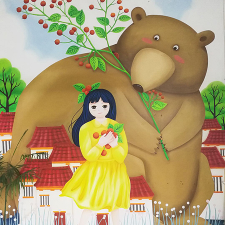 桂林幼儿园彩绘选用环保颜料质量保证