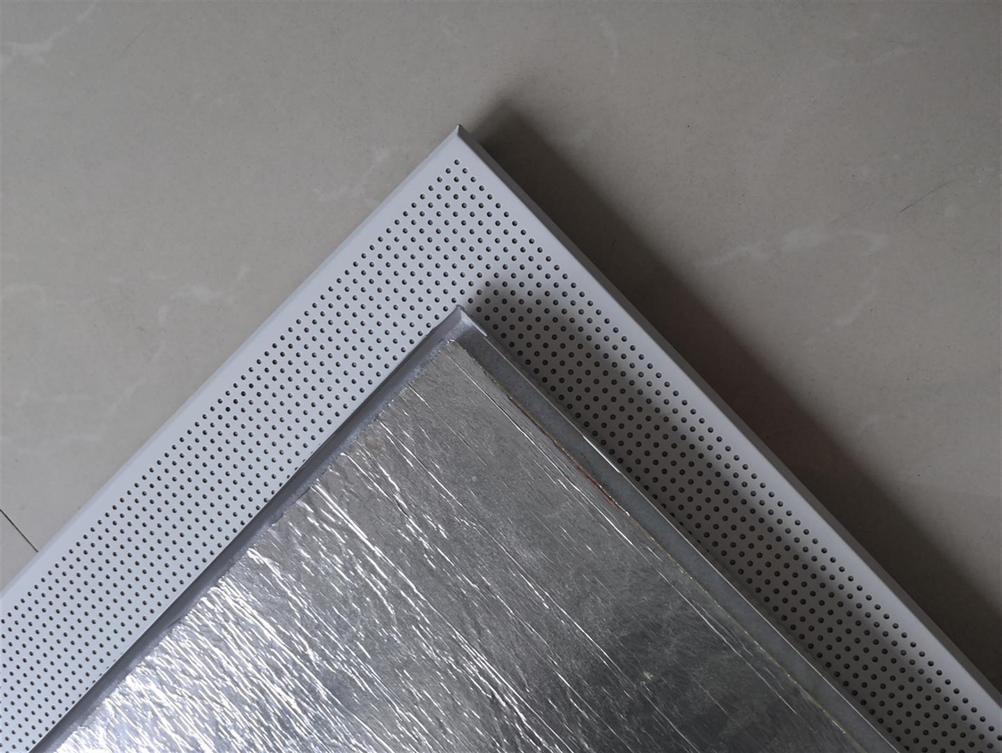 佛山吸声铝扣板介绍 铝吸音板