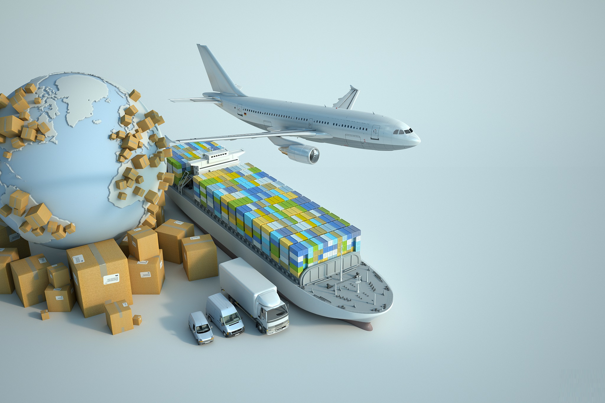 眼镜海运空运出口美国可以清关的货代物流公司