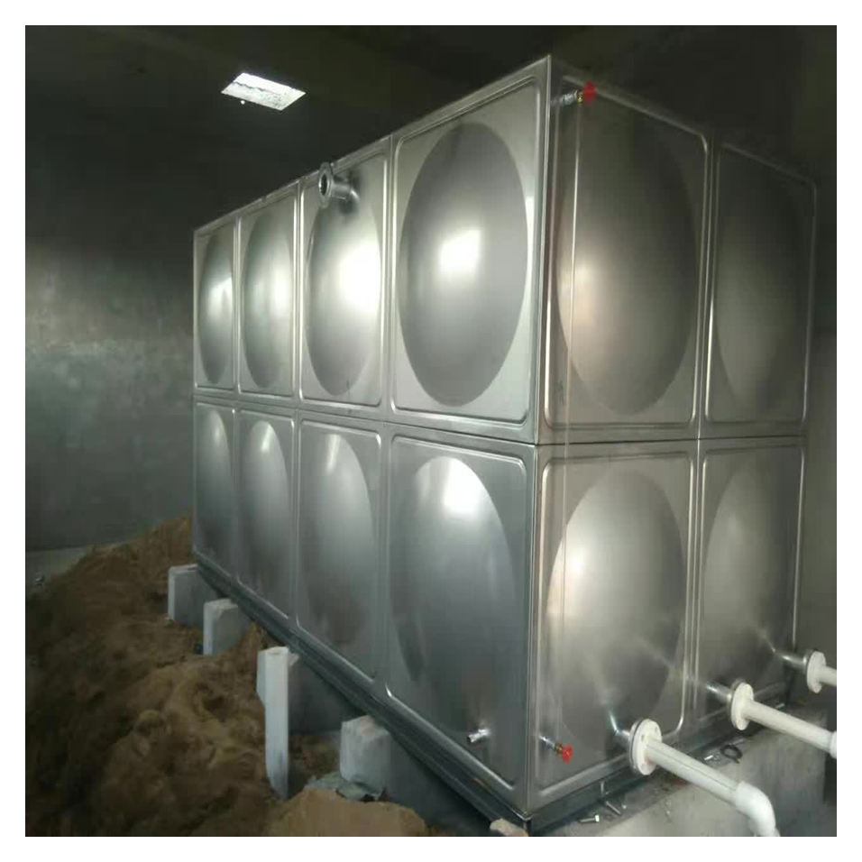 霈凯环保 玻璃钢成品水箱 原水处理水箱​