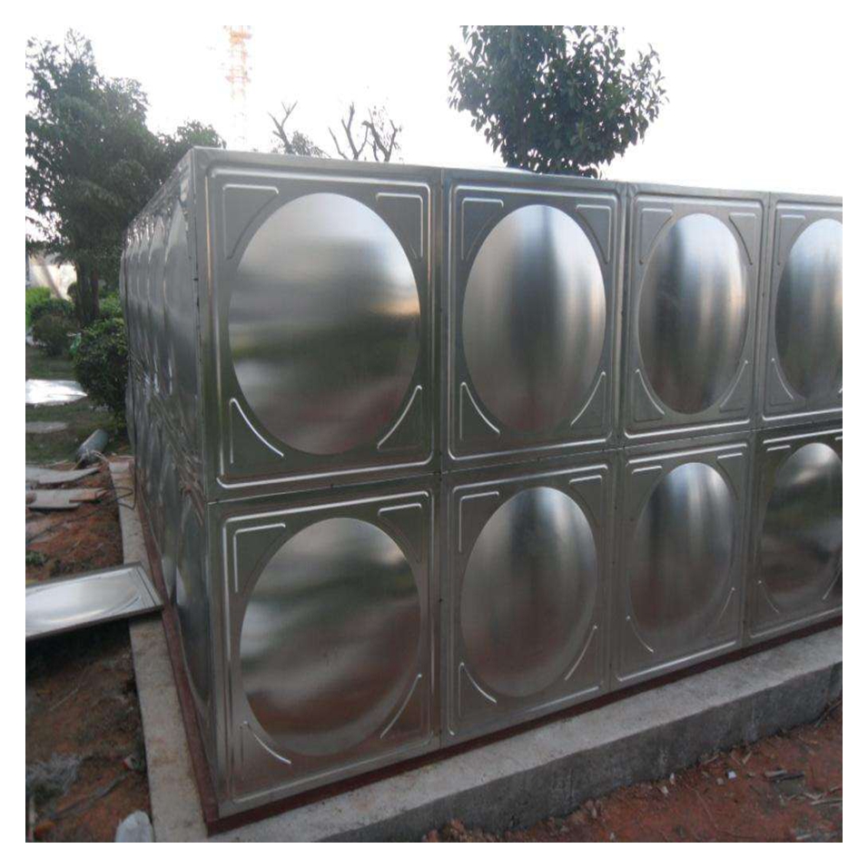 玻璃钢高架水箱 霈凯 原水处理水箱