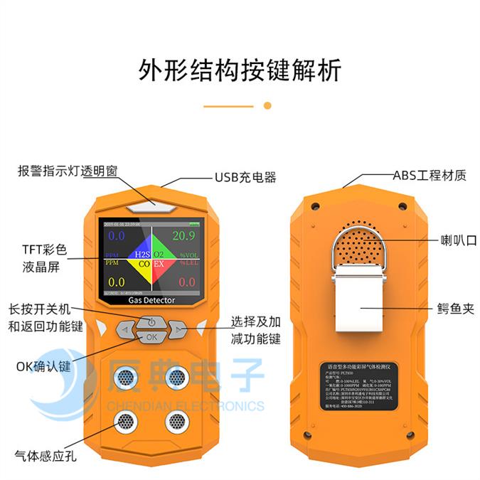 山东四合一气体检测仪