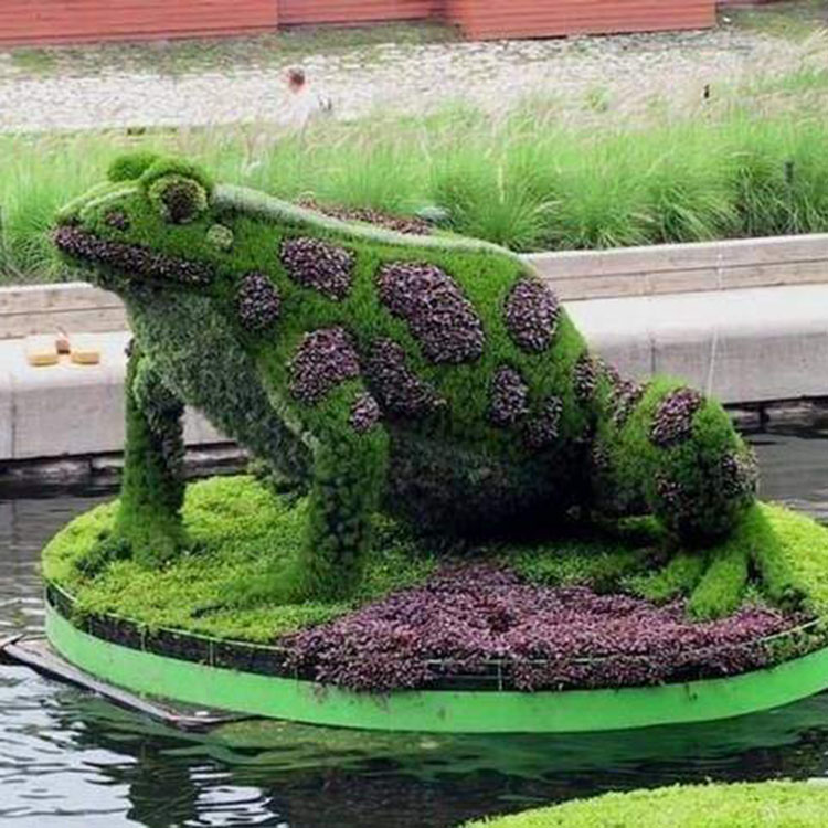 绿雕景观户外大型仿真动物雕塑工艺品绿雕景观公园广场