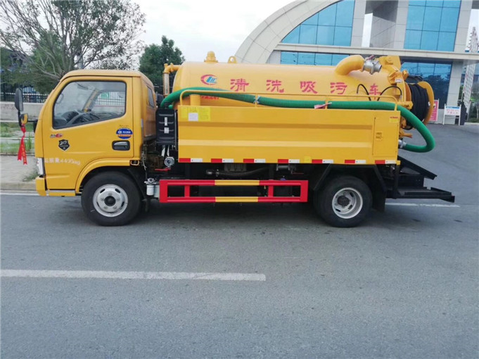 清洗吸污車-管道疏通吸污一體車-吸污清洗車-東風(fēng)清洗吸污車