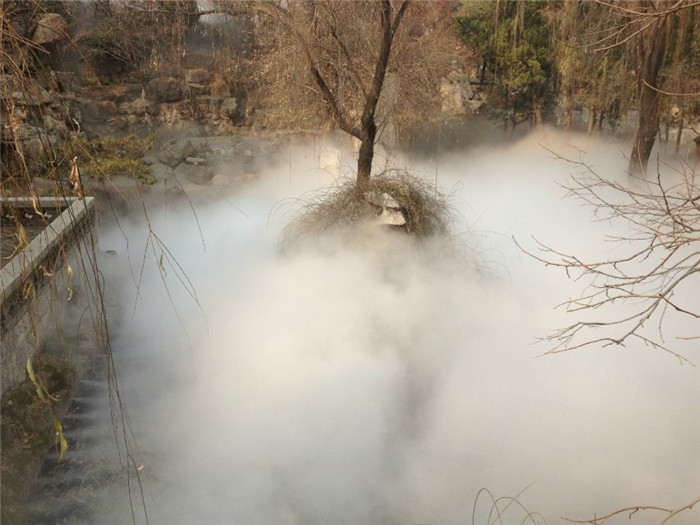 德州游乐场景观造雾机 创银雾森供应