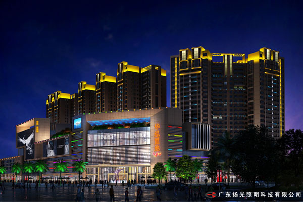 惠州星岸城夜景工程亮化
