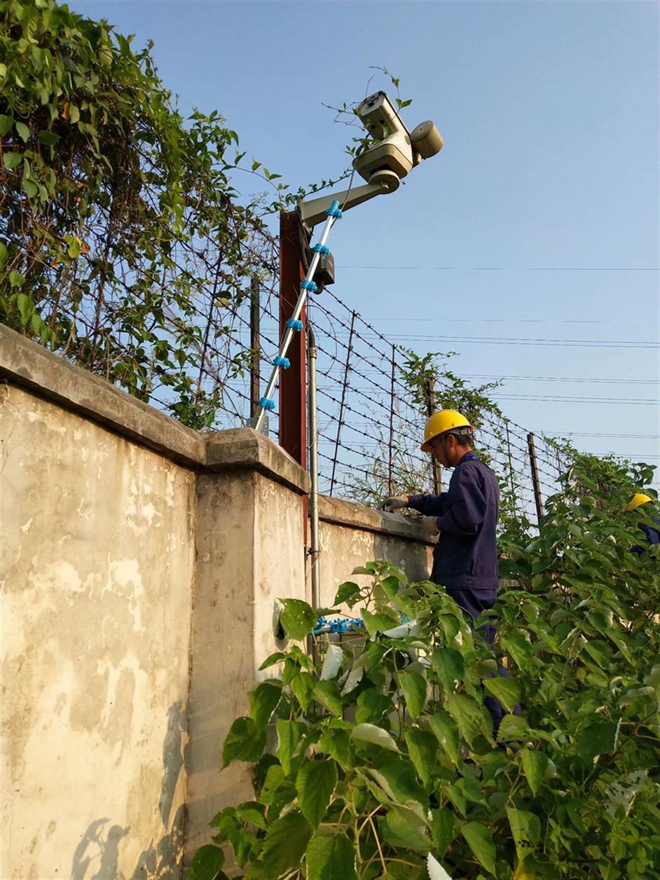 青岛专业电子围栏周界报警系统电话 六线制单防区电子围栏