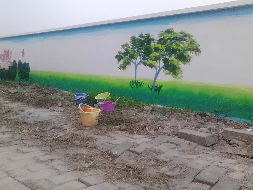 台州围墙彩绘 墙绘经验_全国上门