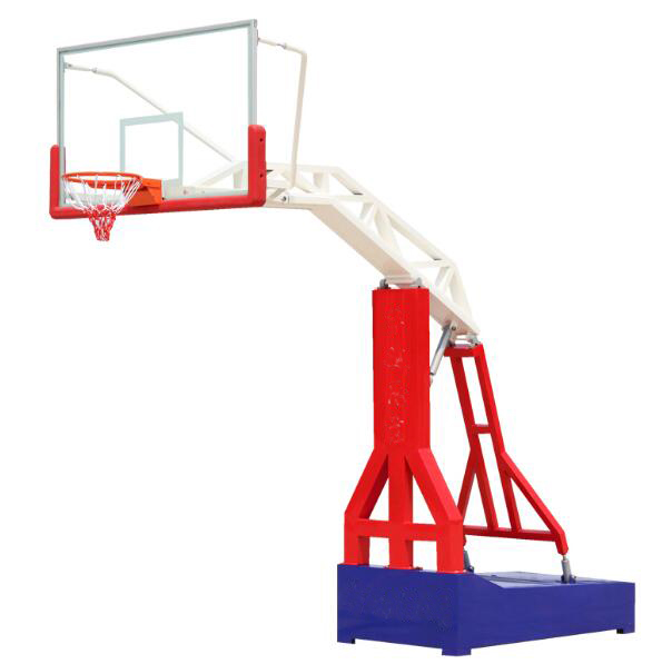 石家庄移动单臂篮球架生产厂家 室外篮球架 地埋篮球架 价位合理