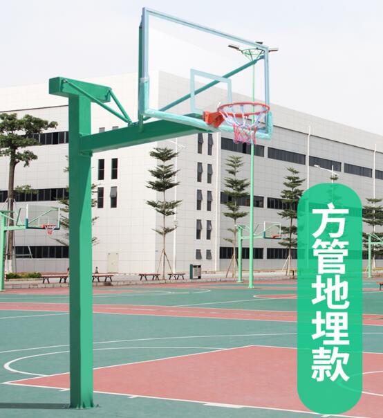 地埋篮球架工厂 移动式篮球架 标准篮球架 箱式篮球架