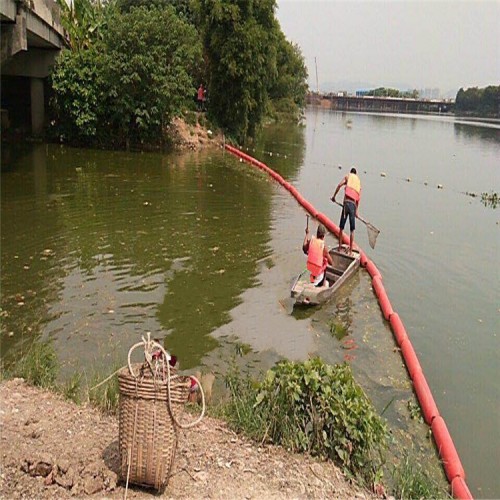 水面漂浮垃圾拦截拦污聚乙烯浮筒