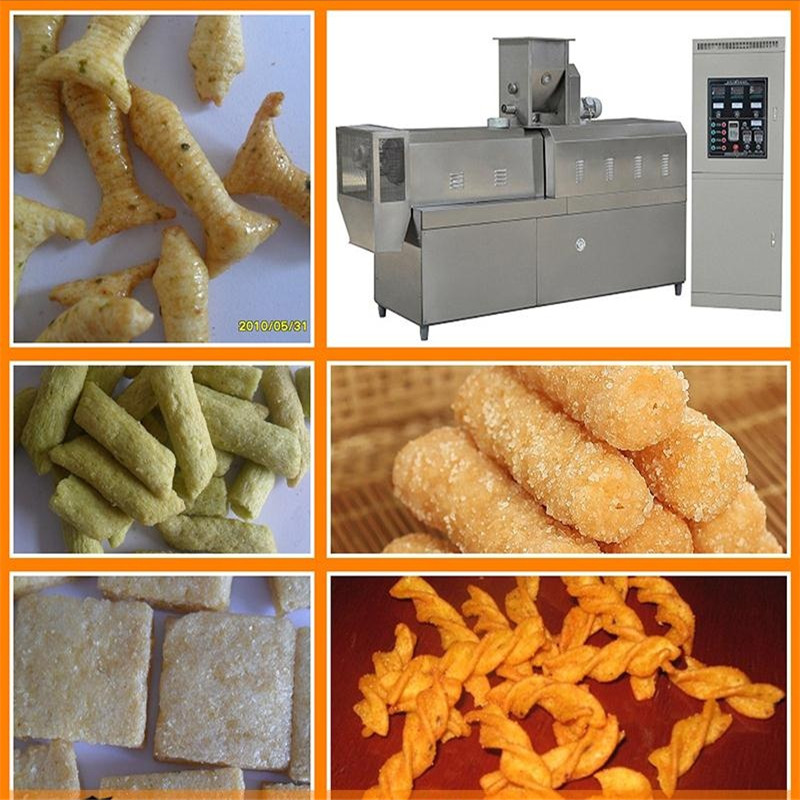 小型奶油米果生产设备 粗粮米饼生产线 粗粮夹心米饼机