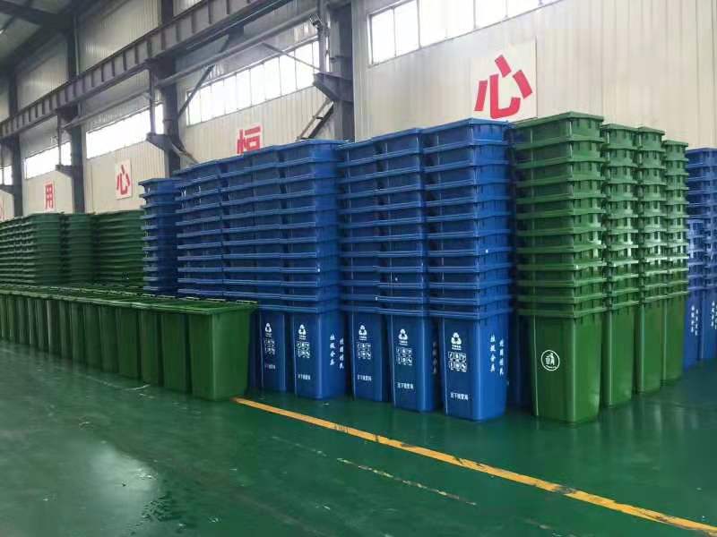 唐山户外环卫塑料垃圾桶规格 献县创佳环卫设备有限公司