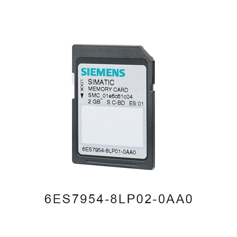 原装西门子S7-1200 PLC内存卡/存储卡MC 2GB/6ES7954-8LP02-0AA0