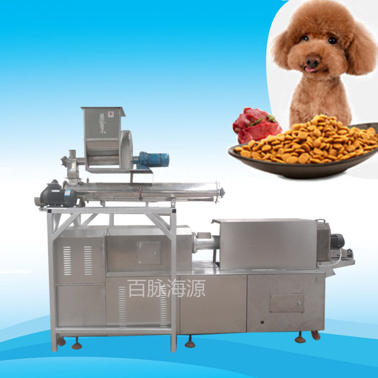 小型宠物粮生产线猫粮膨化机厂家订制
