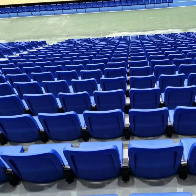 北京市 篮球场移动看台 活动座椅 足球场座椅