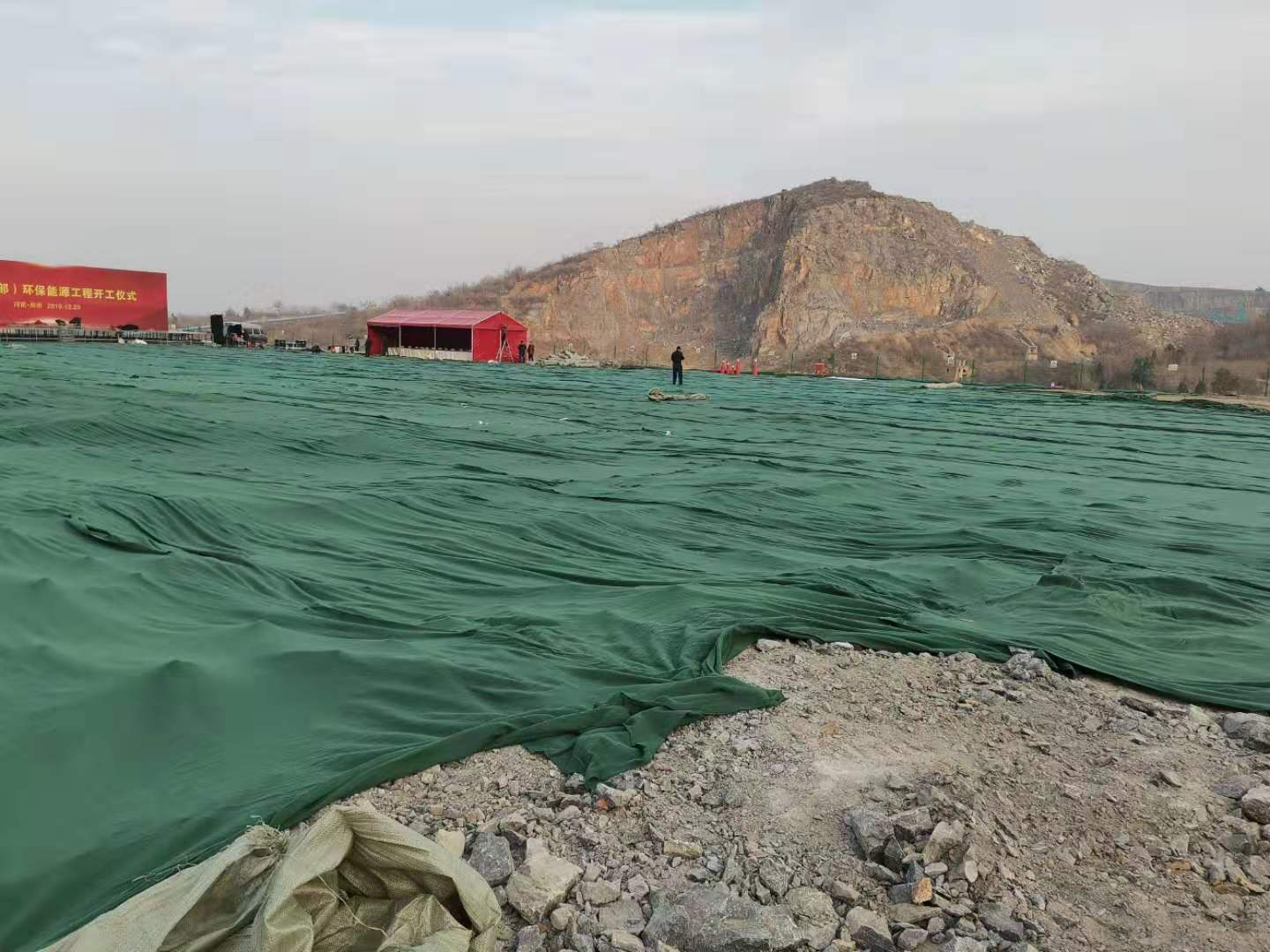 河南土工布生产厂家批发150克防尘盖土土工布现货直发