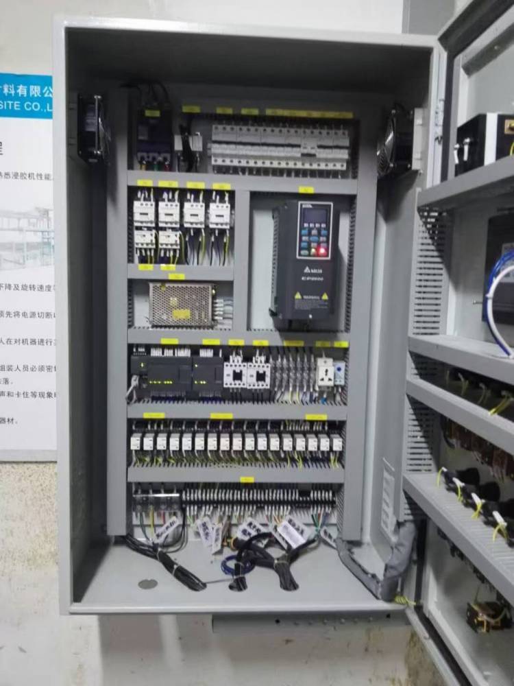 废气处理工艺流程 控制柜变频柜配电柜PLC控制系统