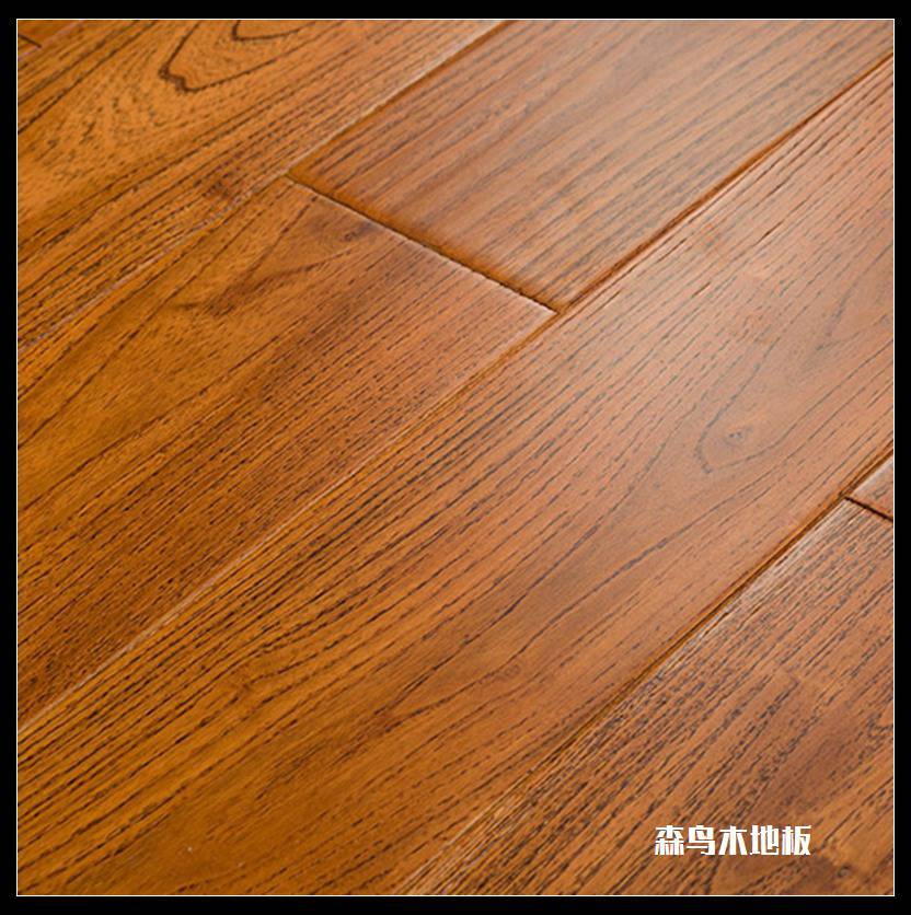 木地板**品牌森鸟遵化耐磨二翅豆多层实木地板品牌