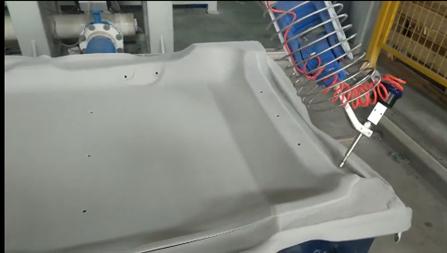 齐齐哈尔汽车地毯水刀机器人代替水刀