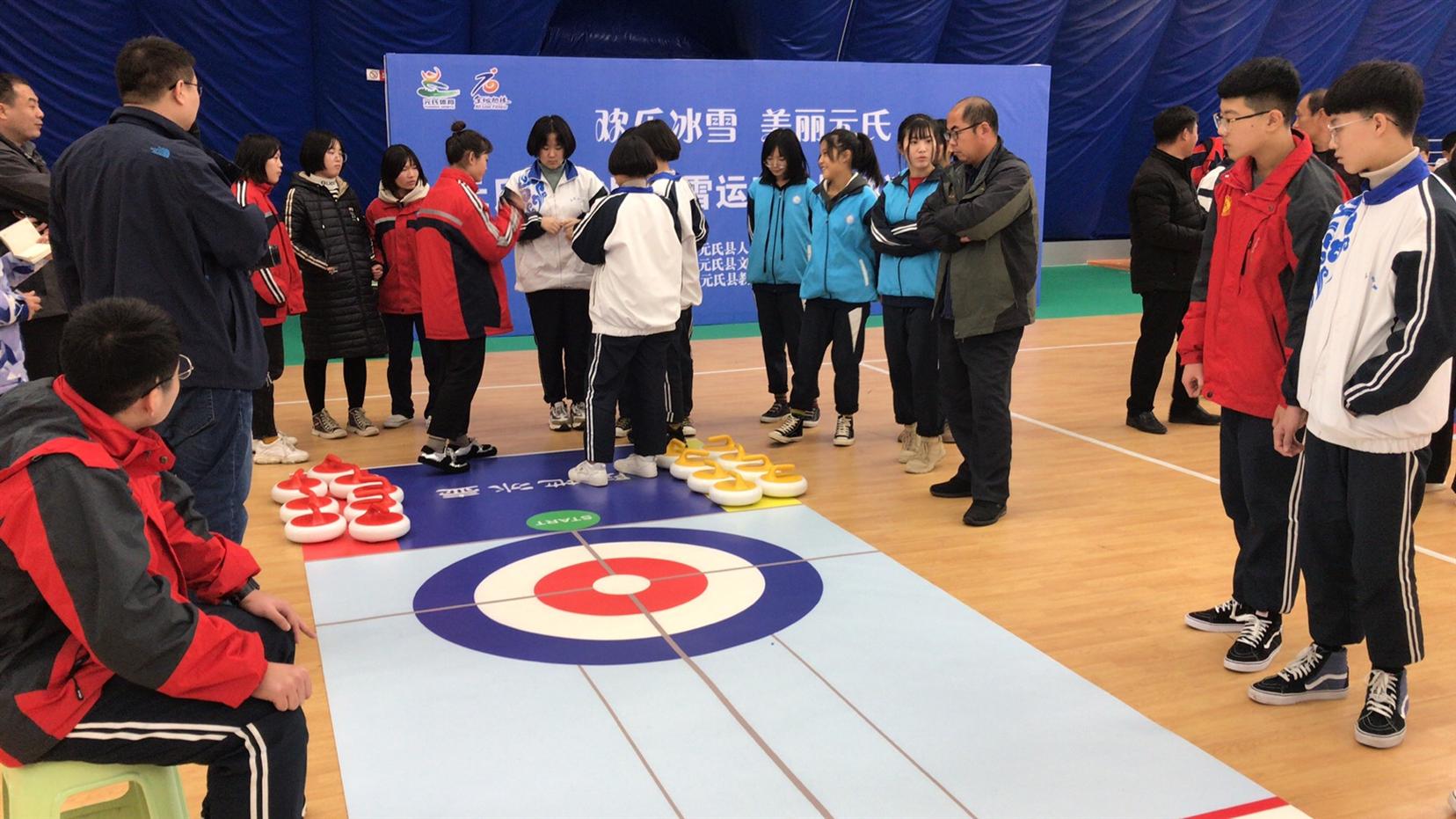 張家口冰雪進校園陸地冰壺廠家批發價格