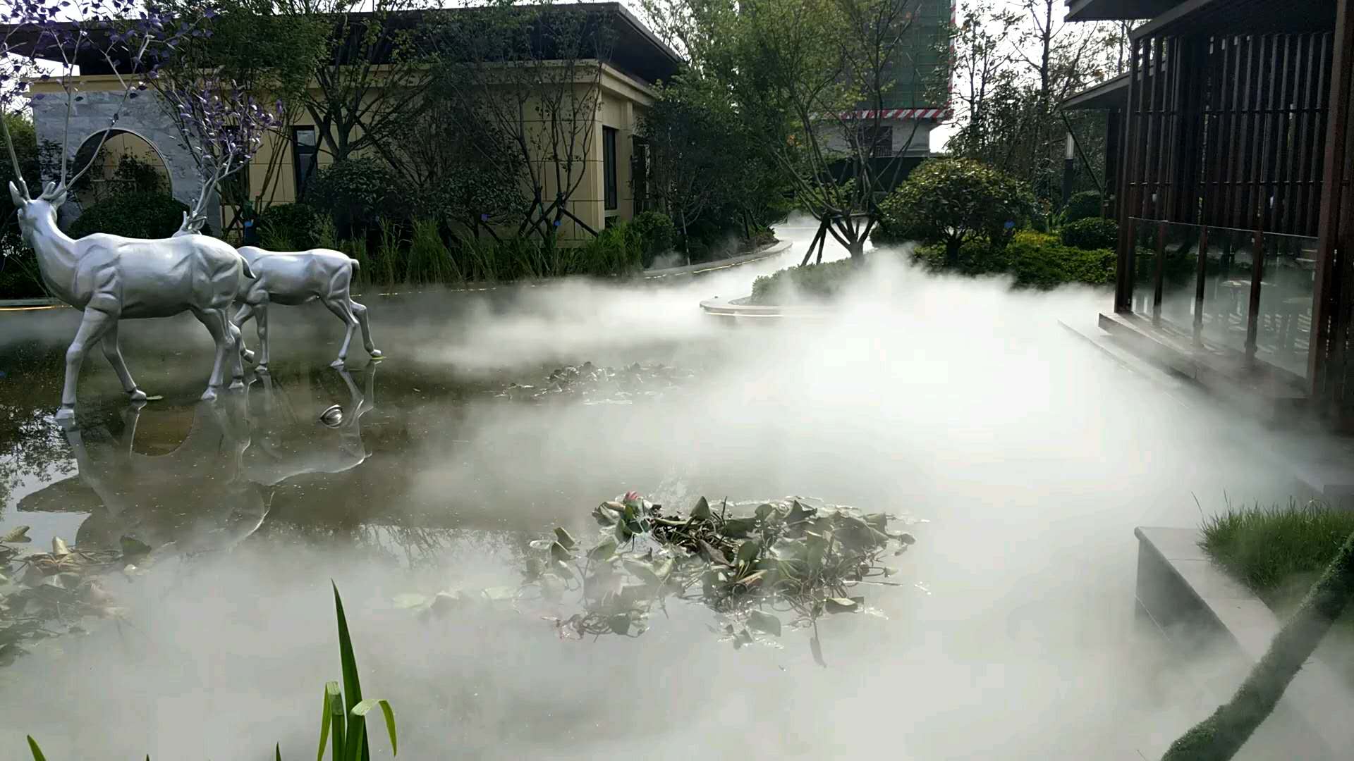 济宁喷泉人造雾设备