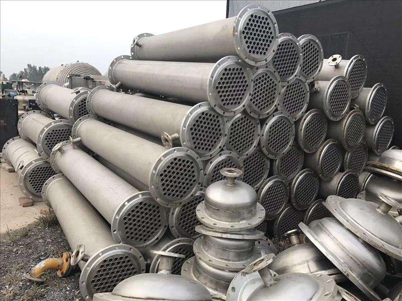 长沙回收二手列管不锈钢冷凝器厂家