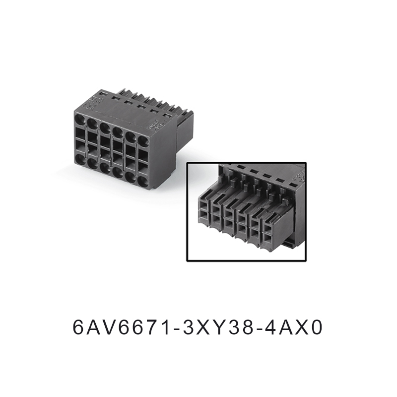 6AV6671-3XY38-4AX0 阴性连接器12-pin 适用于KP8的12针连接插头