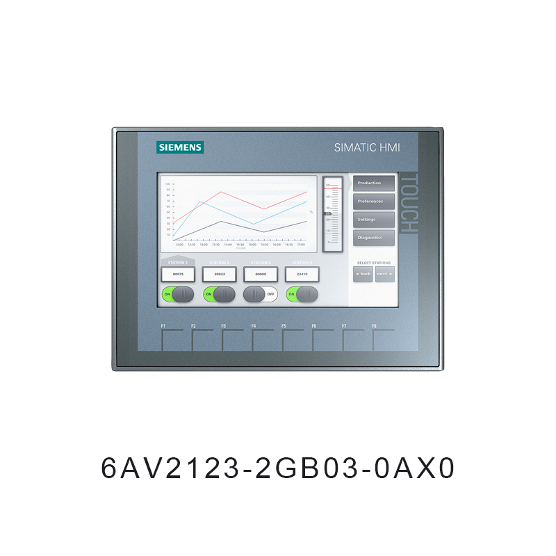 6AV2123-2GB03-0AX0西门子KTP700触摸屏面板6AV2 123-2GB03-0AX0