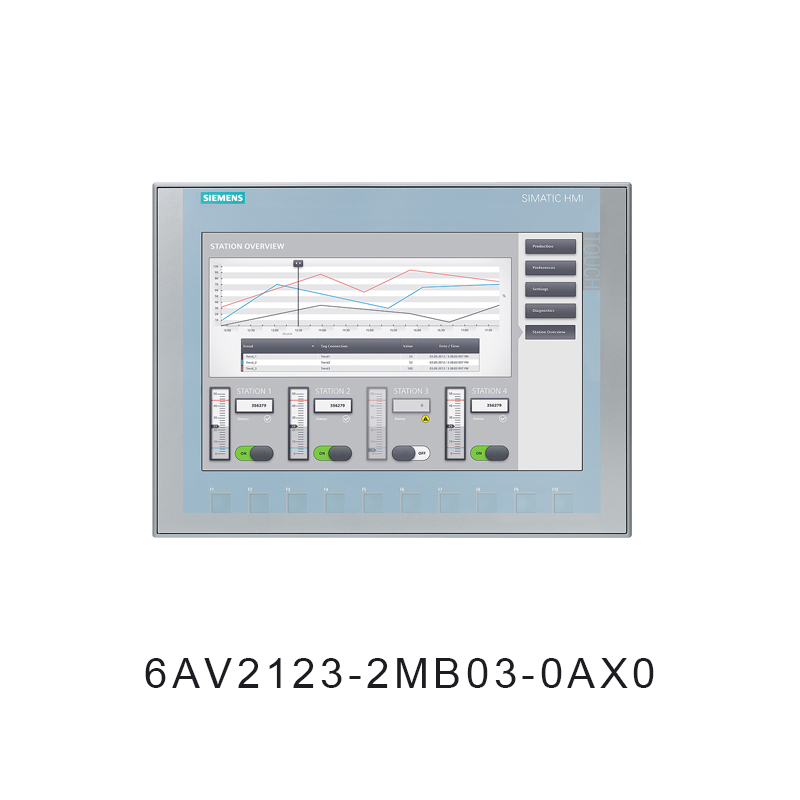 西门子全新原装KTP1200 PN触摸屏以太网接口6AV2123-2MB03-0AX0