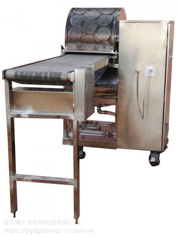 厂家定制k-3824全自动烤鸭饼机；哪里有烤鸭饼机卖—操作更简单