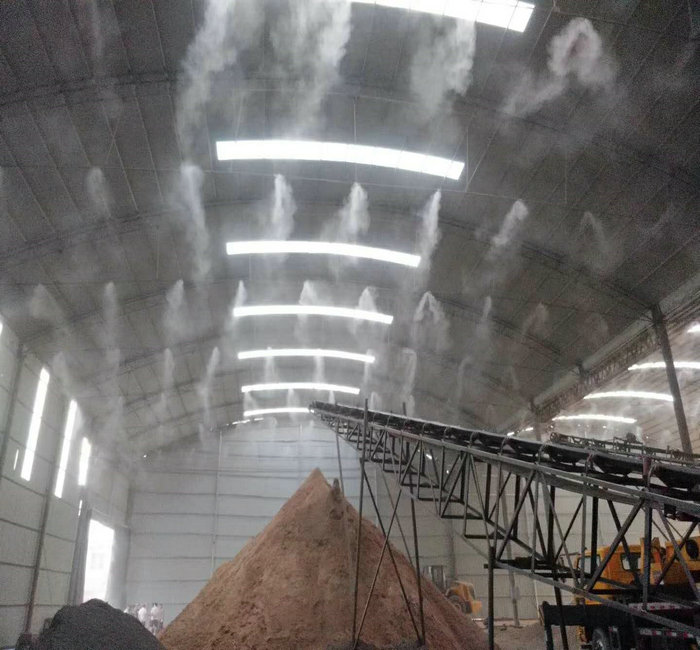 工廠水霧降塵設備 沈陽車間降塵噴霧系統 本地