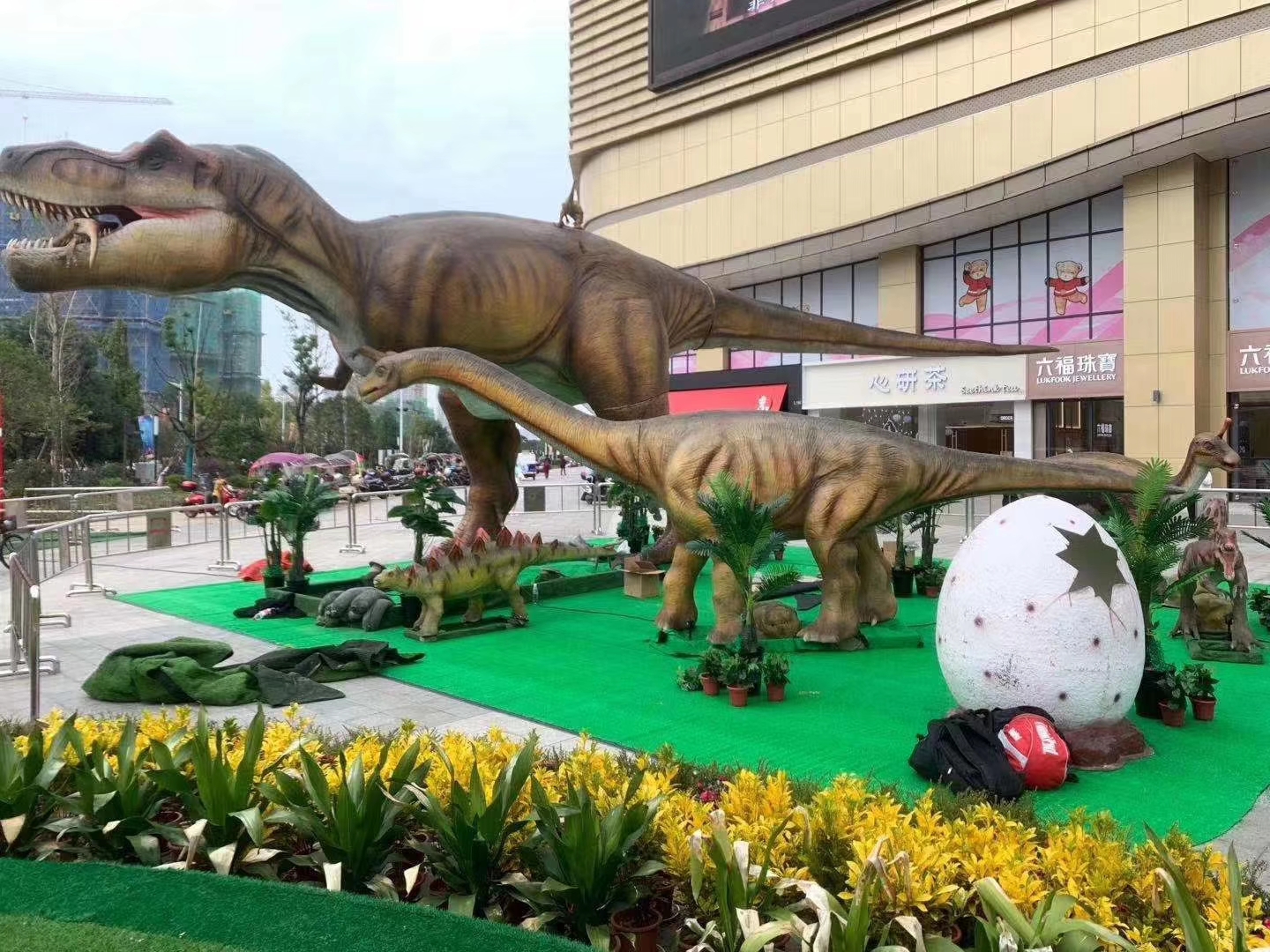 大型侏罗纪 恐龙展模型出租